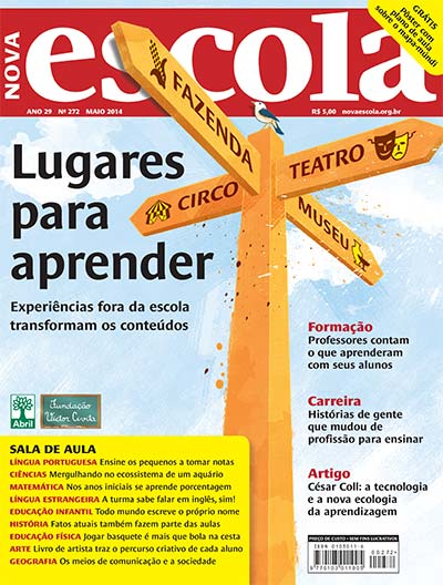 Ilustração: Bruno Algarve Capa Nova Escola. Ilustração: Bruno Algarve