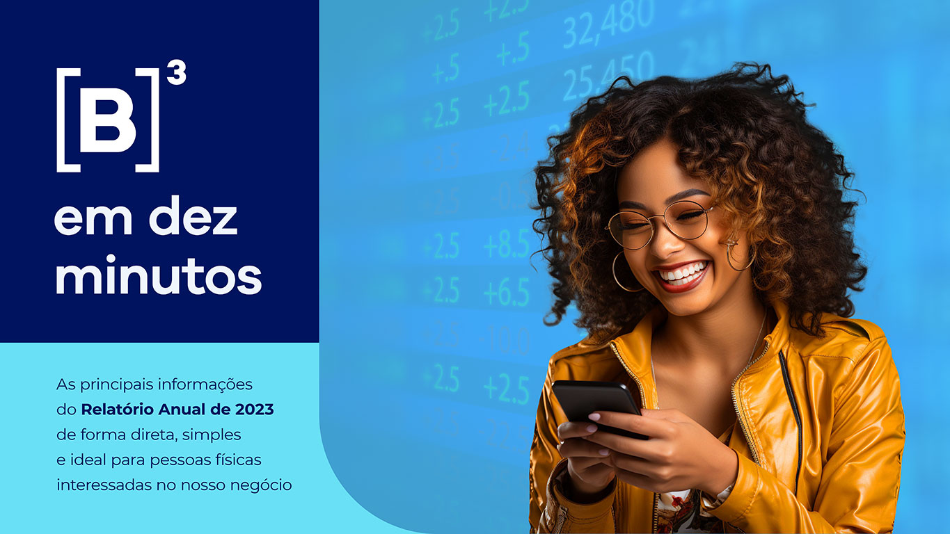 Com Renata Borges e Otavio Maia B3 - Relatório de Atividades 2023 - Versão Resumida