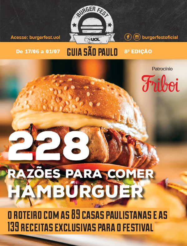 Guia Burger Fest UOL - Friboi. Via agência Multicase
