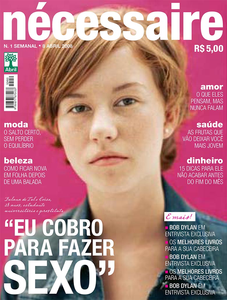 Projeto de revista feminina semanal com Thomaz Souto Corrêa. Parceria com Andre Koguti