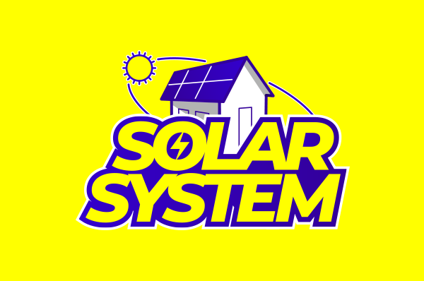 Logotipo para Solar System - Instalação de kits fotovoltaicos - energia solar